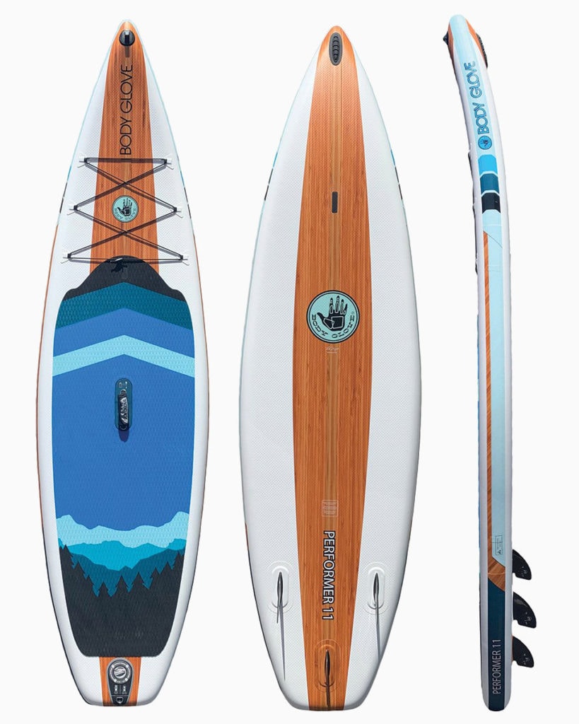 New BODY GLOVE Oasis Yoga Inflatable Paddle Board ! All
