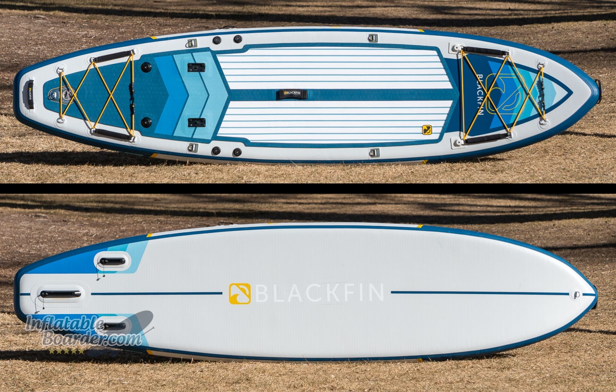 Go Fish: Paddleboard While You Cast on the iROCKER BLACKFIN Model XL SUP