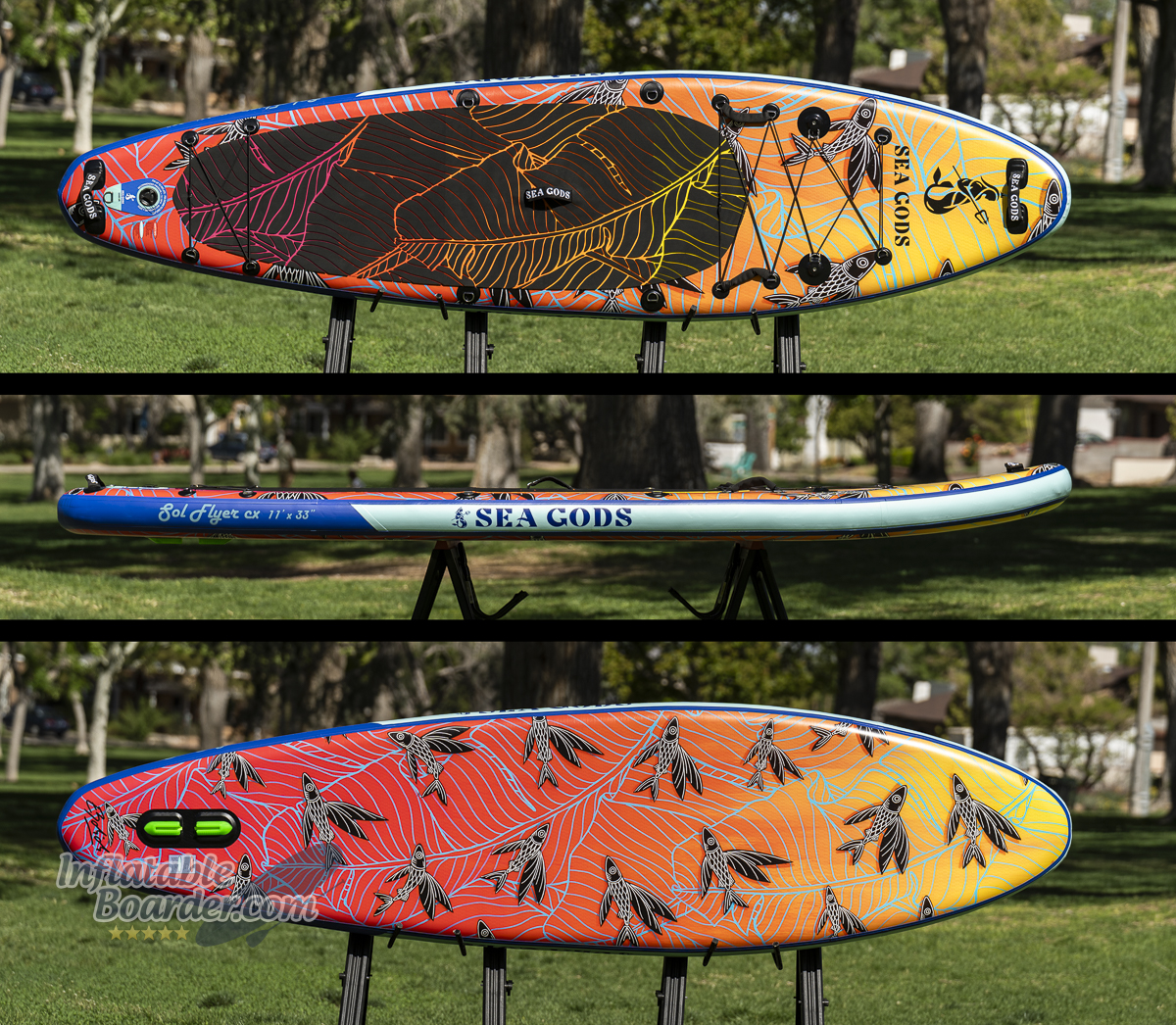 Sea Gods Sol Flyer CX size and shape