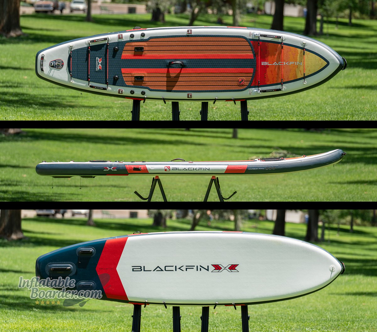 Blackfin Model XL 6.0 iSUP shape and size