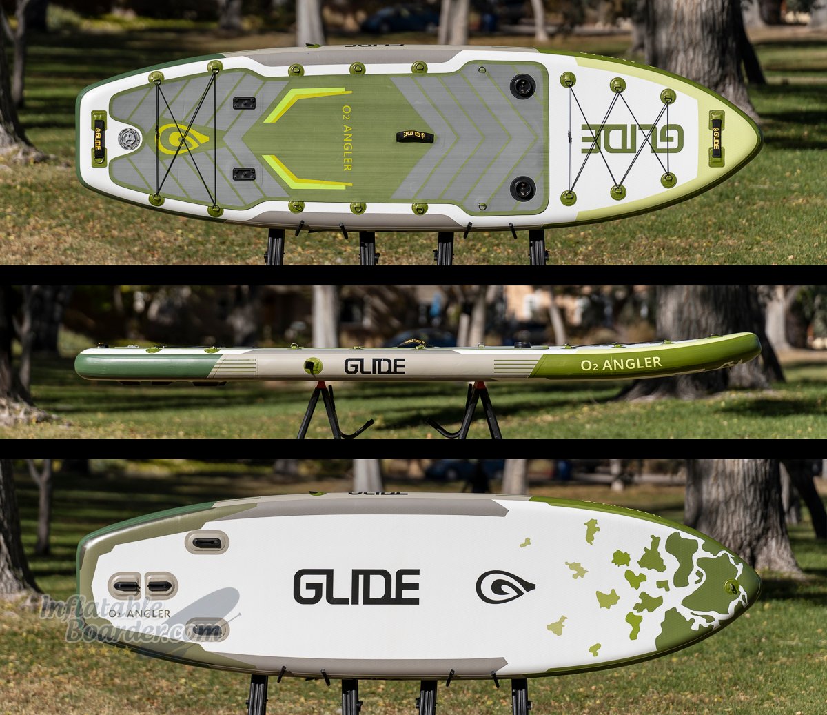 Glide O2 Angler 3.0 review - size and shape