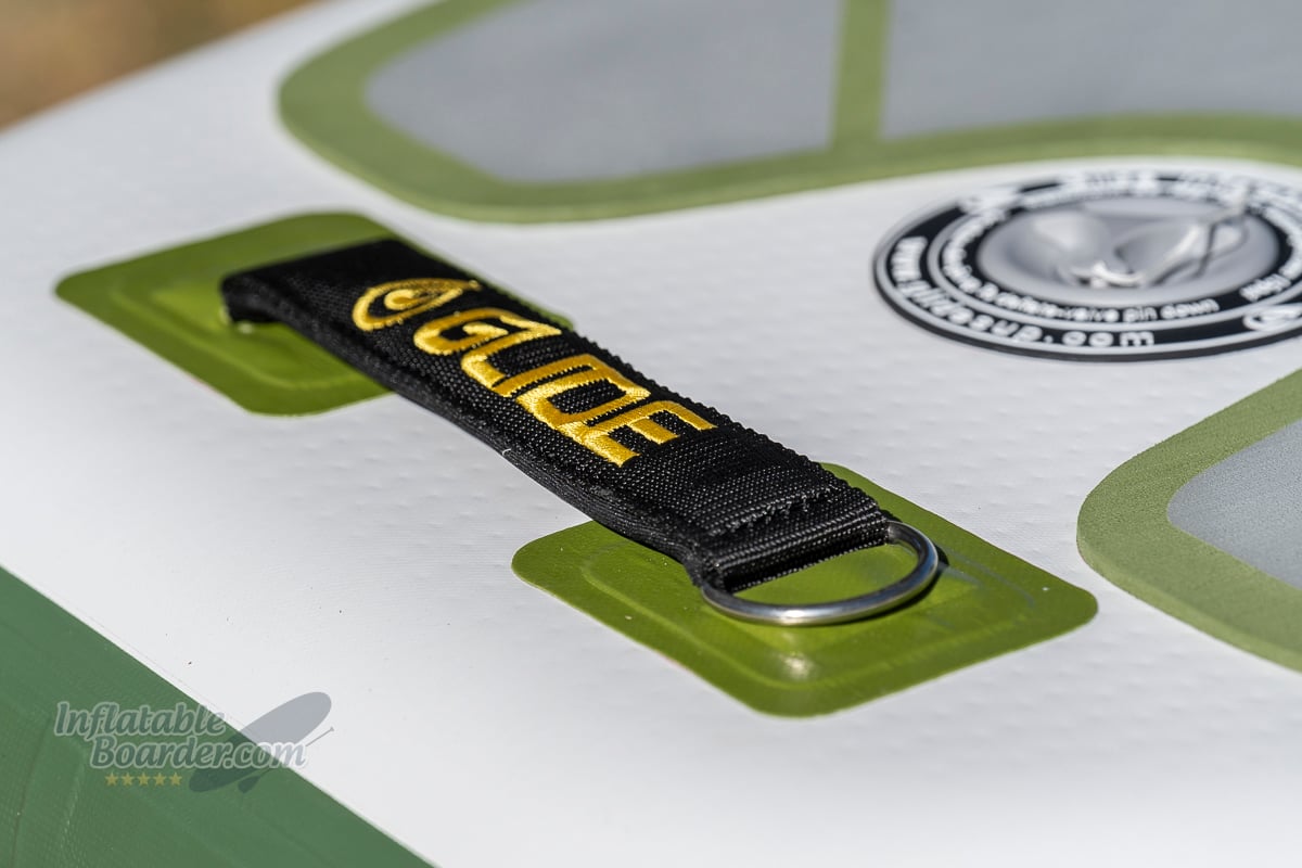 Glide O2 Angler 3.0 review - rear handle and leash D-ring