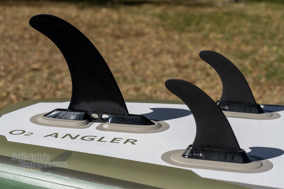 Glide O2 Angler 3.0 review - fins