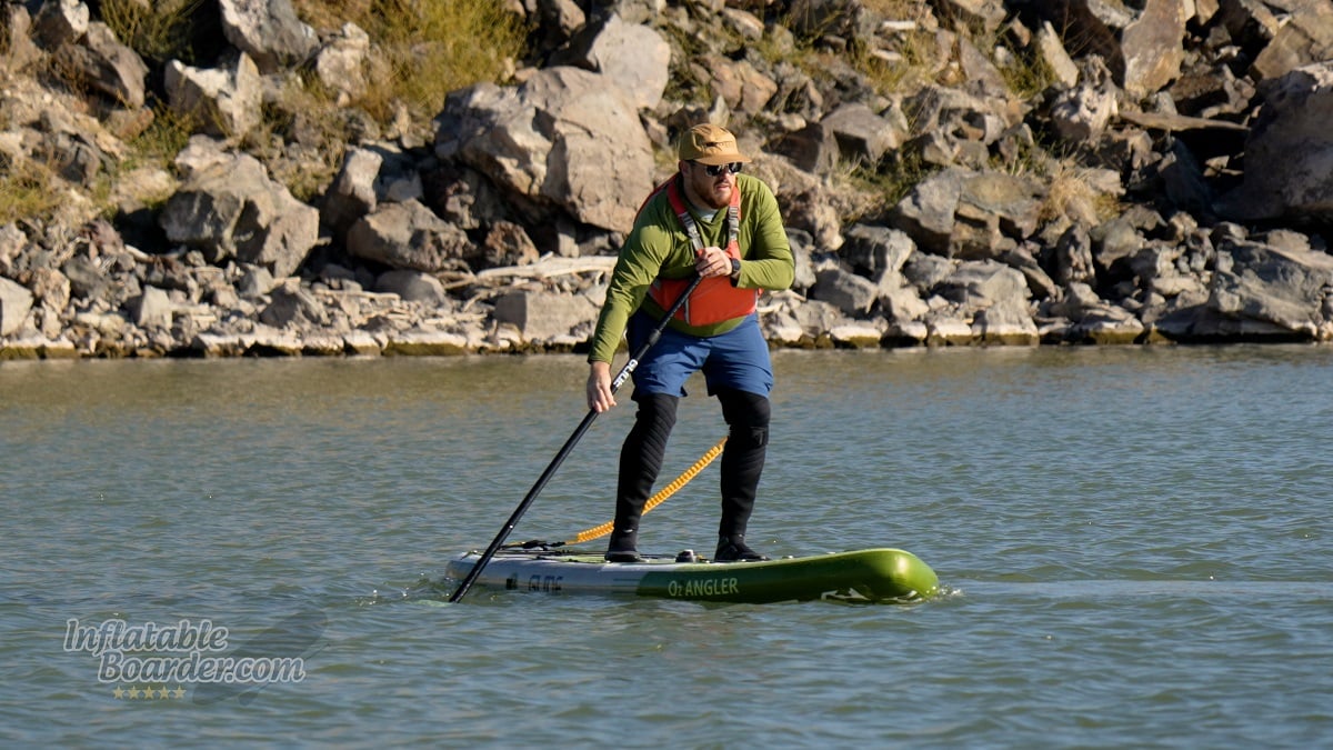 Glide O2 Angler 3.0 review - maneuverability